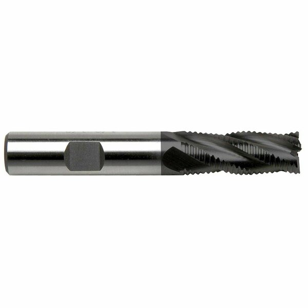 Sowa High Performance Cutting Tools 34 Dia x 34 Shank 4Flute Regular Length Fine Pitch TiAlN Coated Roughing HSCO Cobalt End Mill 104214